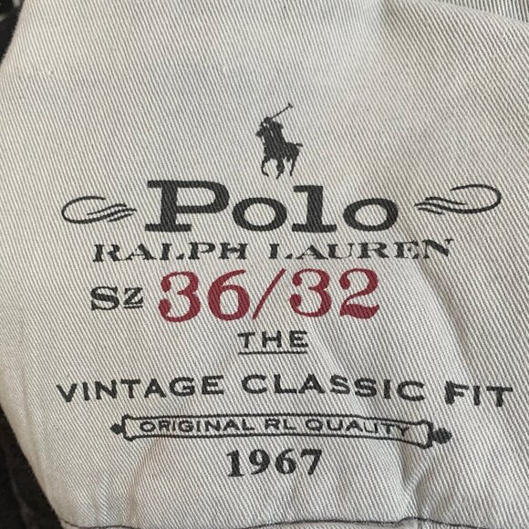 Polo Ralph Lauren Men's The Vintage Classic Fit Jeans Washed Finish Denim Black - Picture 7 of 7